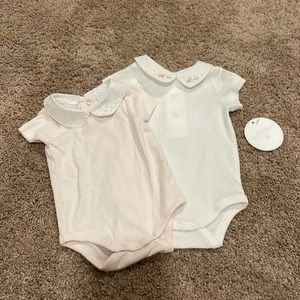 Edgehill collection onsies- 2 one with tags one without- NB